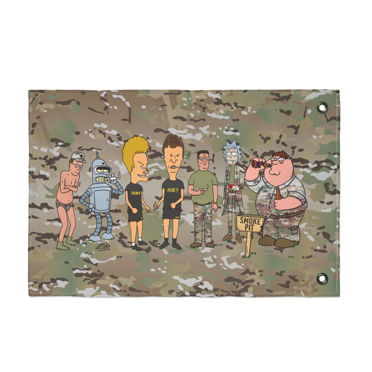 Smoke Pit Flag