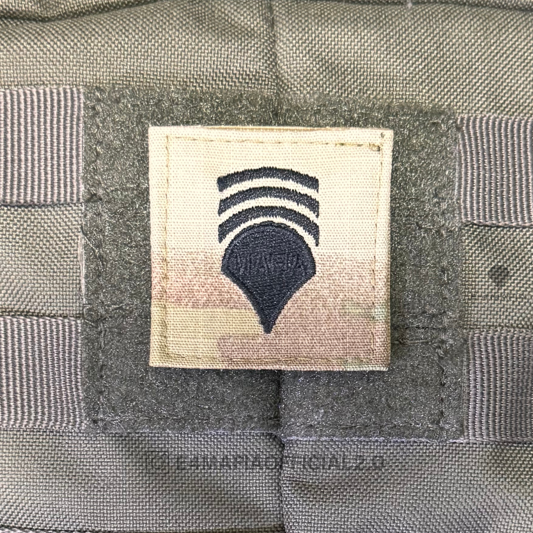 Spec 5–9 Rank Patch Bundle – E-4 MAFIA Limited Edition