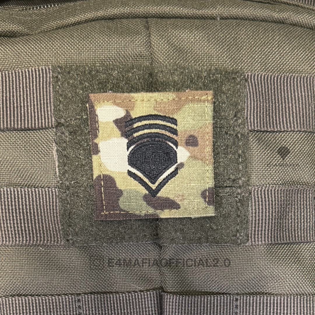 Spec 5–9 Rank Patch Bundle – E-4 MAFIA Limited Edition