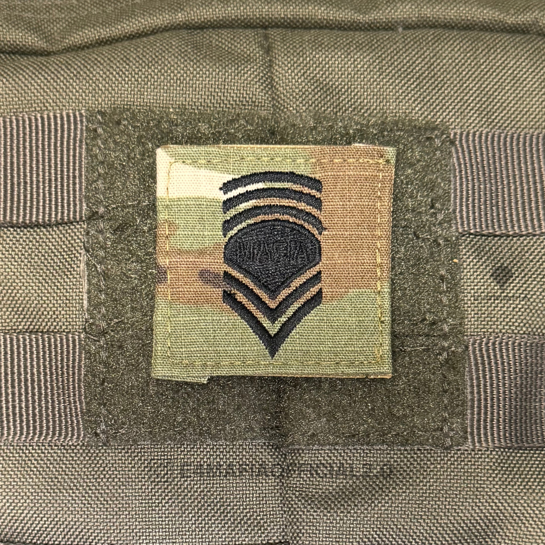 Spec 5–9 Rank Patch Bundle – E-4 MAFIA Limited Edition