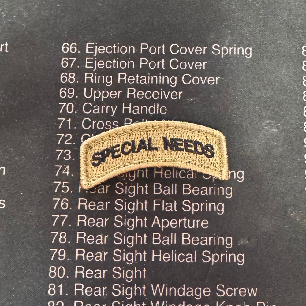 Special Needs Tab