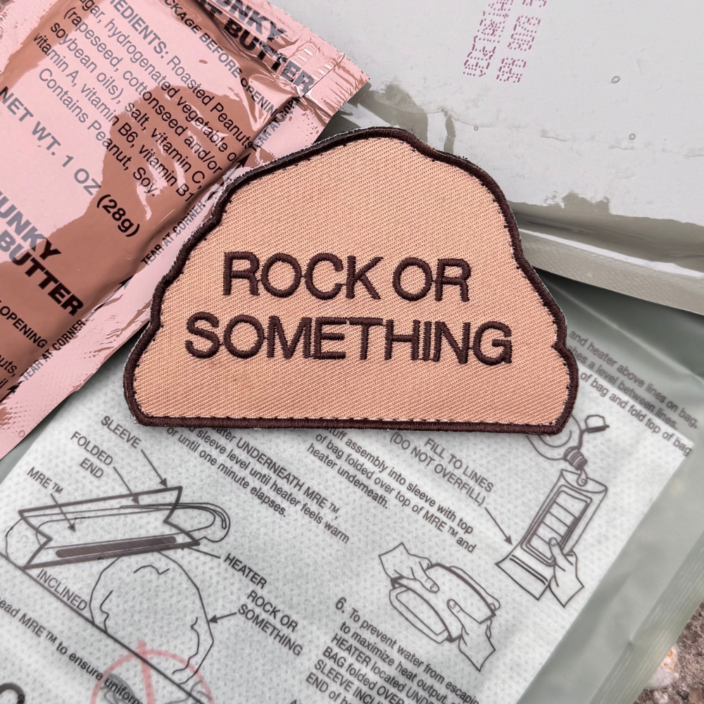 Rock Or Something Patch